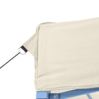 Party-Zelt Creme 280 x 410 x 315 cm Oxford-Stoff