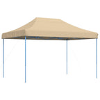 Party-Zelt Beige 279 x 410 x 315 cm Oxford-Stoff