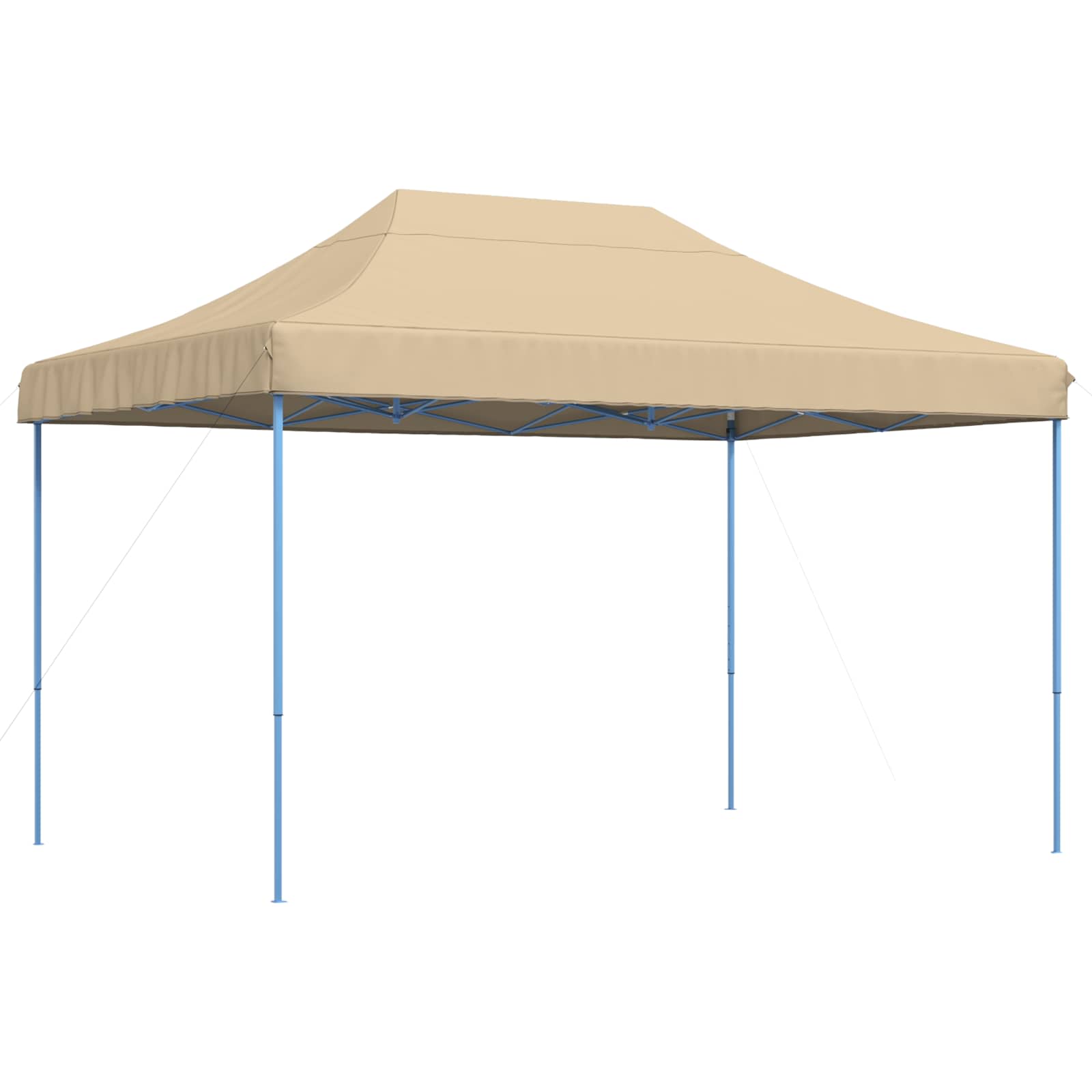 Party-Zelt Beige 279 x 410 x 315 cm Oxford-Stoff