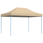 Party-Zelt Beige 279 x 410 x 315 cm Oxford-Stoff