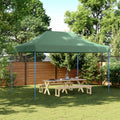Party-Zelt Grün 279 x 410 x 315 cm Oxford-Stoff