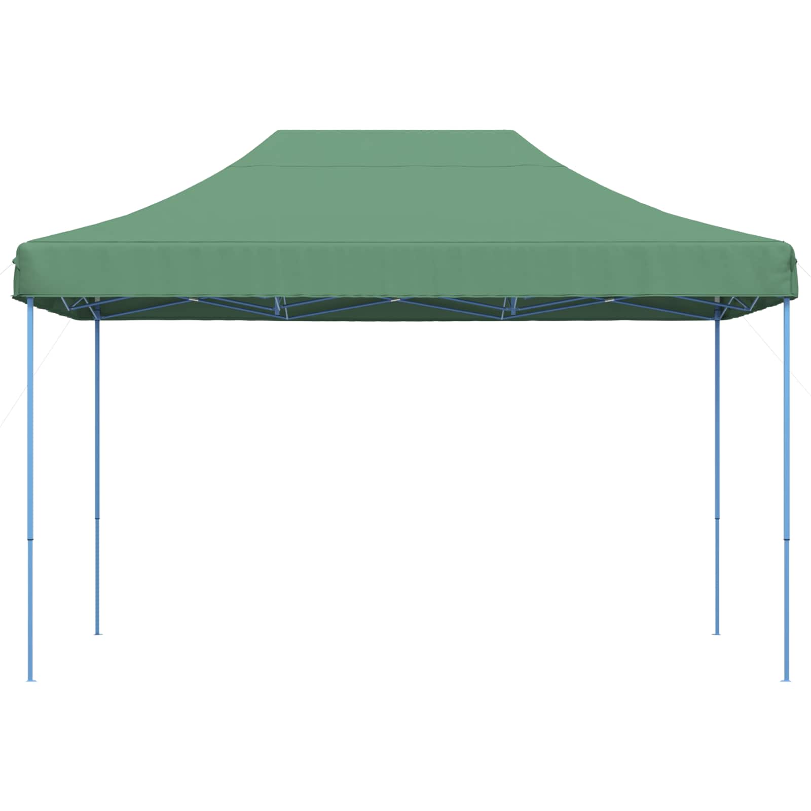 Party-Zelt Grün 279 x 410 x 315 cm Oxford-Stoff