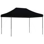 Party-Zelt Schwarz 279 x 410 x 315 cm Oxford-Stoff