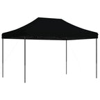 Party-Zelt Schwarz 279 x 410 x 315 cm Oxford-Stoff