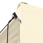 Party-Zelt Creme 280 x 410 x 315 cm Oxford-Stoff