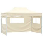 Party-Zelt Creme 280 x 410 x 315 cm Oxford-Stoff