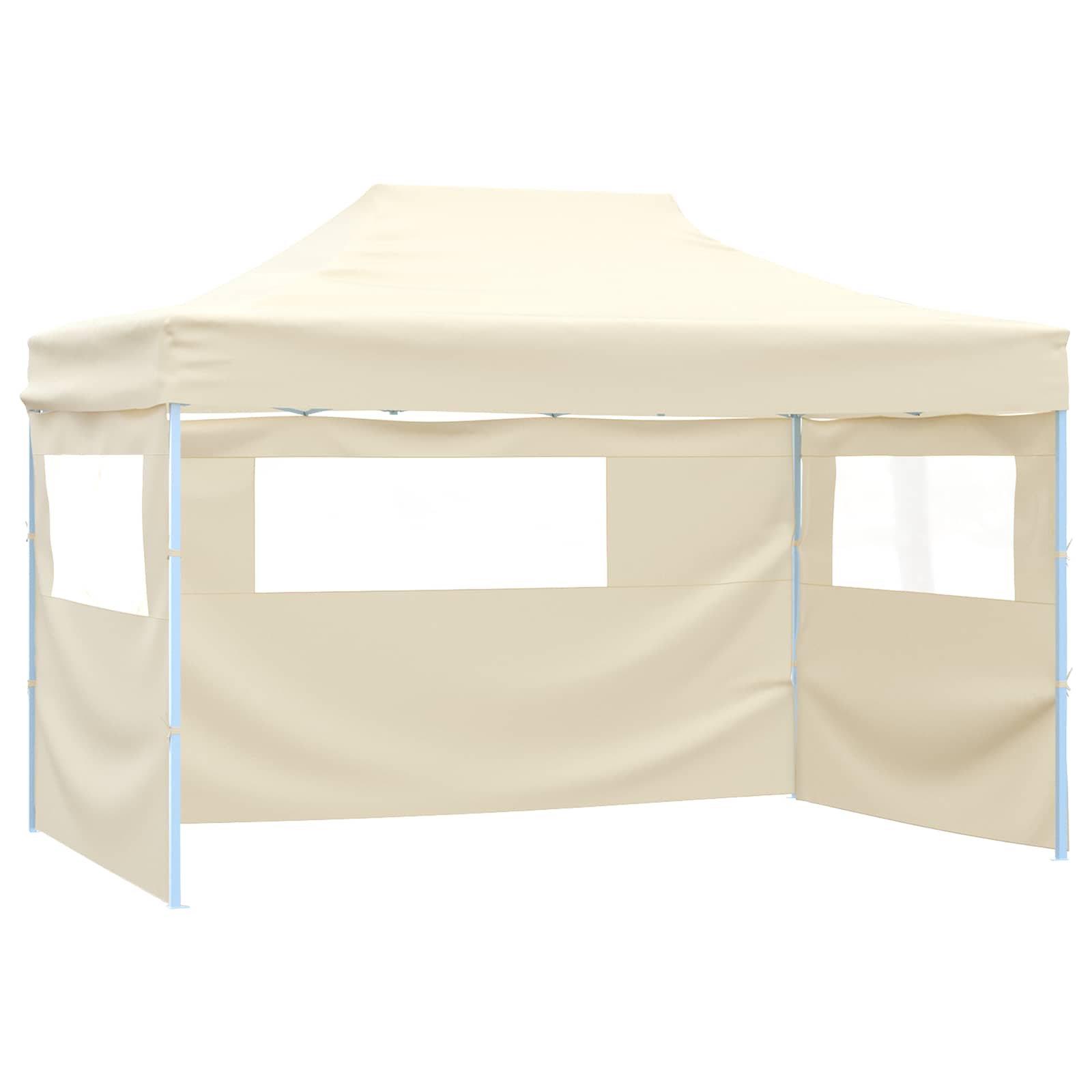 Party-Zelt Creme 280 x 410 x 315 cm Oxford-Stoff