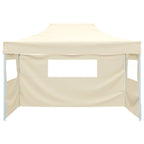 Party-Zelt Creme 280 x 410 x 315 cm Oxford-Stoff