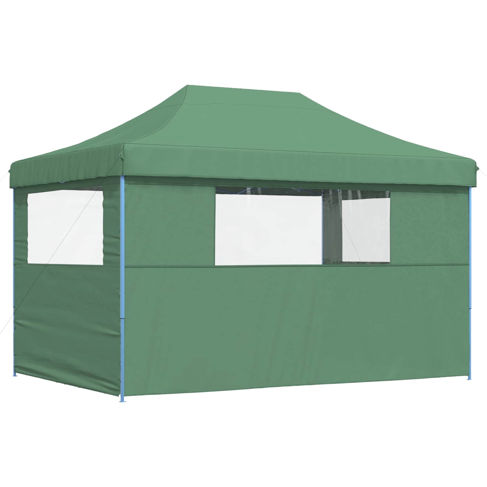 Party-Zelt Grün 279 x 410 x 315 cm Oxford-Stoff