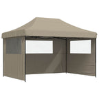 Party-Zelt Taupe 279 x 410 x 315 cm Oxford-Stoff
