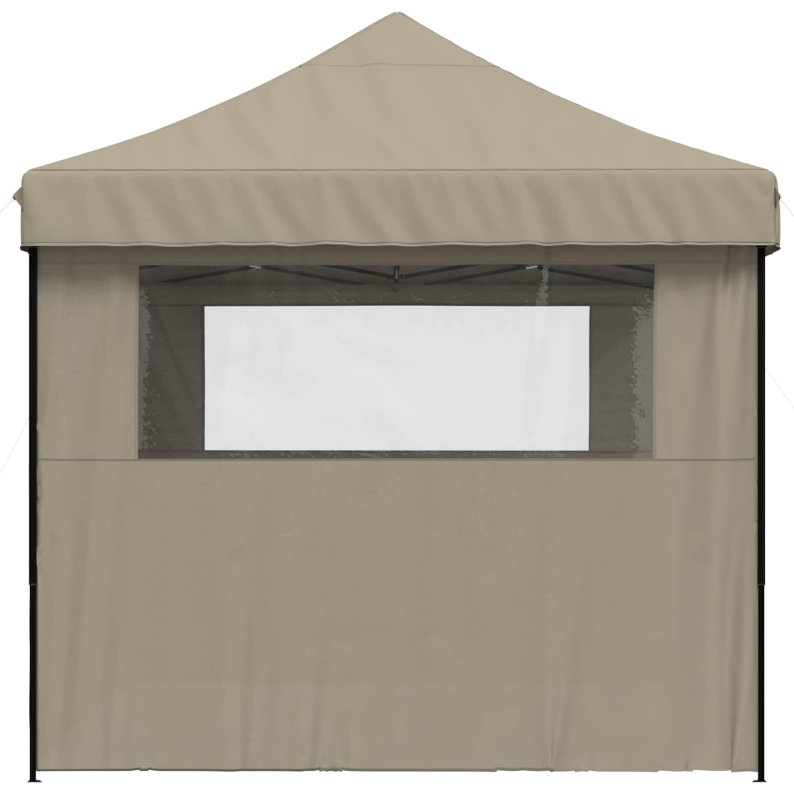 Party-Zelt Taupe 279 x 410 x 315 cm Oxford-Stoff