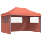 Party-Zelt Terrakotta 279 x 410 x 315 cm Oxford-Stoff