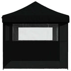 Party-Zelt Schwarz 279 x 410 x 315 cm Oxford-Stoff
