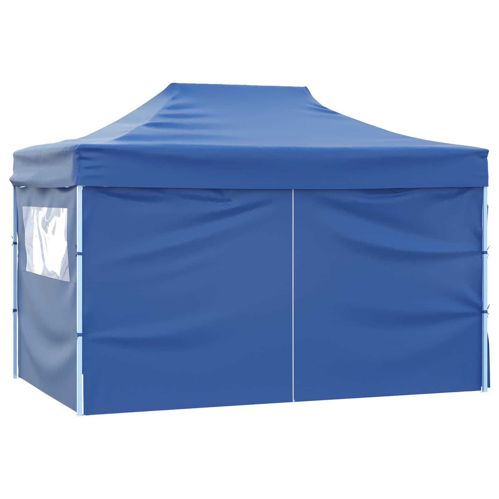 Party-Zelt Blau 280 x 410 x 315 cm Oxford-Stoff