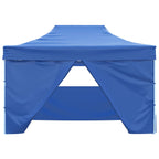 Party-Zelt Blau 280 x 410 x 315 cm Oxford-Stoff