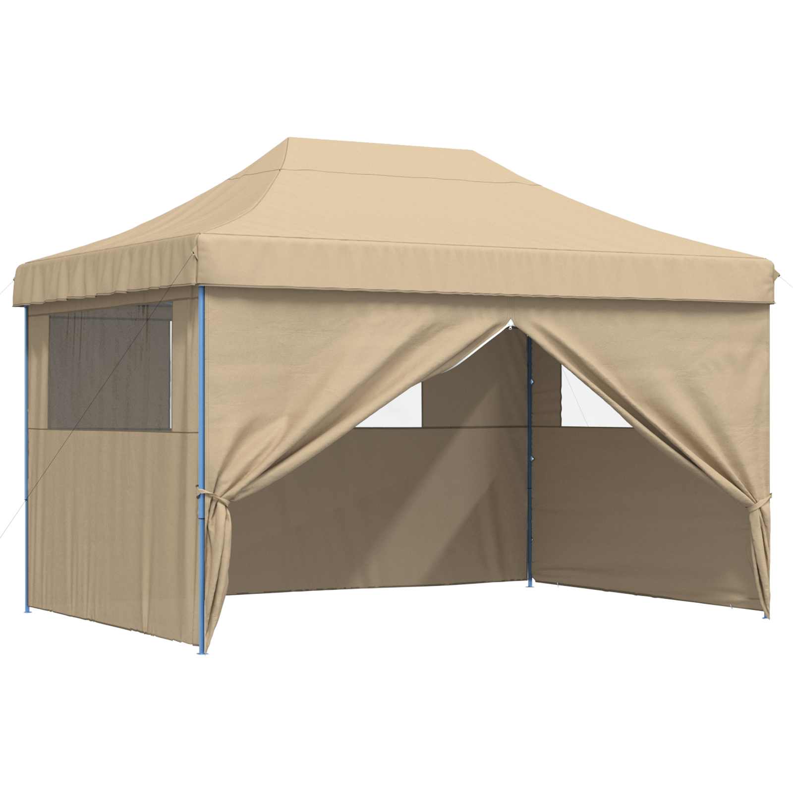 Party-Zelt Beige 279 x 410 x 315 cm Oxford-Stoff