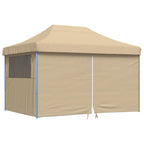 Party-Zelt Beige 279 x 410 x 315 cm Oxford-Stoff