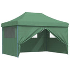 Party-Zelt Grün 279 x 410 x 315 cm Oxford-Stoff