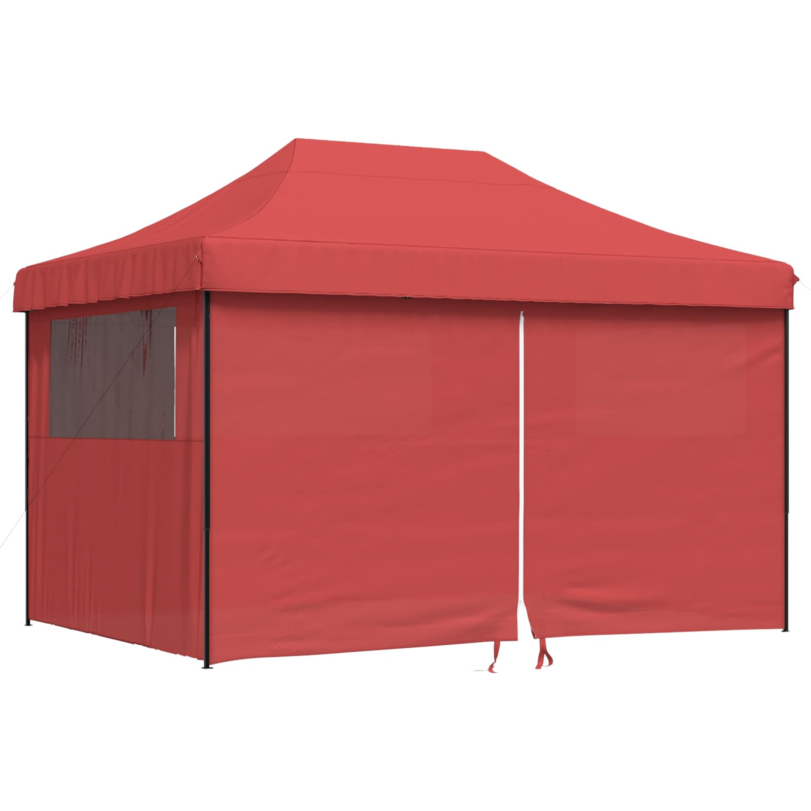 Party-Zelt Bordeauxrot 279 x 410 x 315 cm Oxford-Stoff