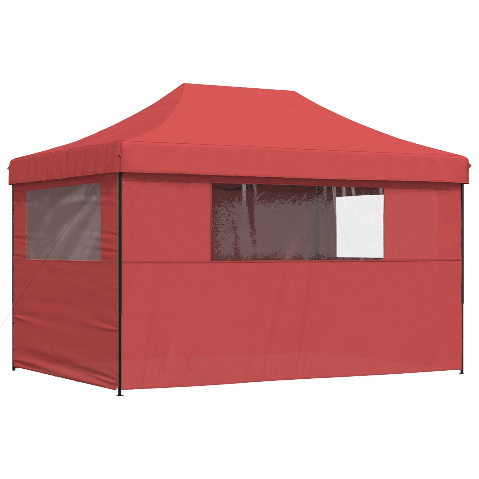 Party-Zelt Bordeauxrot 279 x 410 x 315 cm Oxford-Stoff