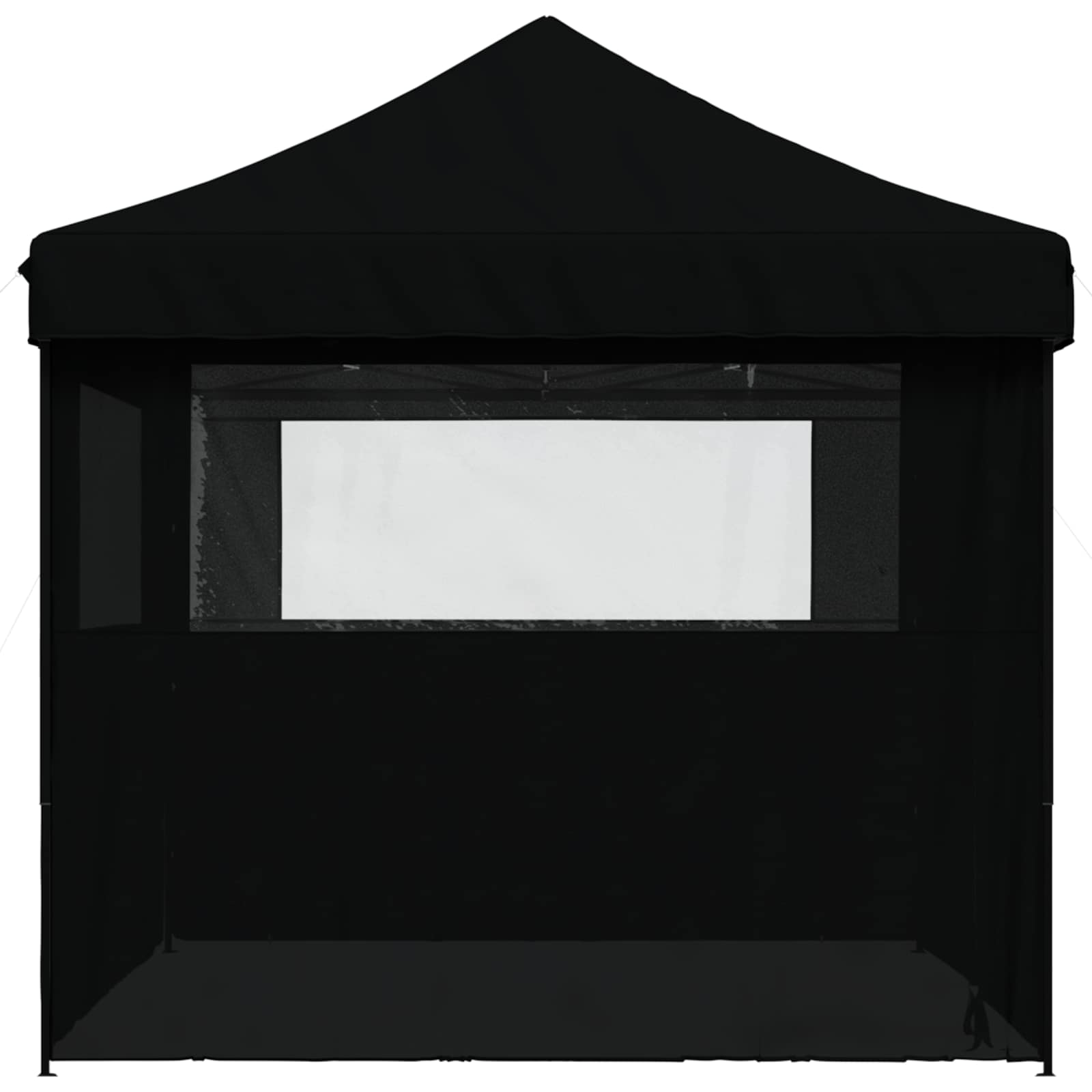 Party-Zelt Schwarz 279 x 410 x 315 cm Oxford-Stoff