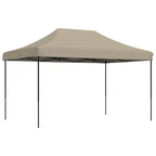 Party-Zelt Taupe 292 x 440 x 315 cm Oxford-Stoff