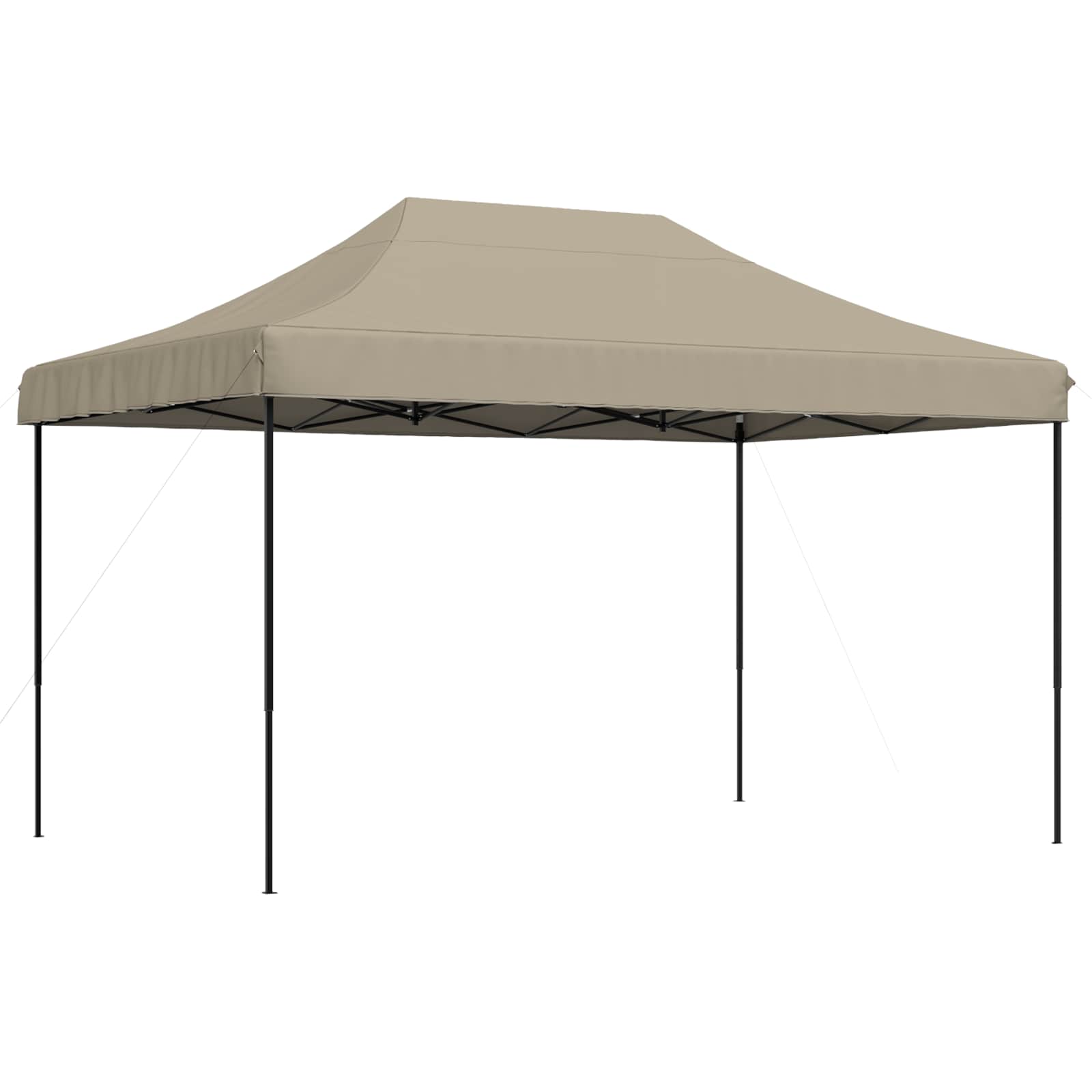 Party-Zelt Taupe 292 x 440 x 315 cm Oxford-Stoff