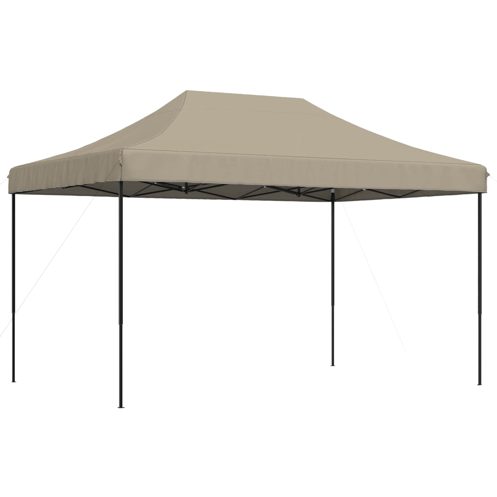 Party-Zelt Taupe 292 x 440 x 315 cm Oxford-Stoff