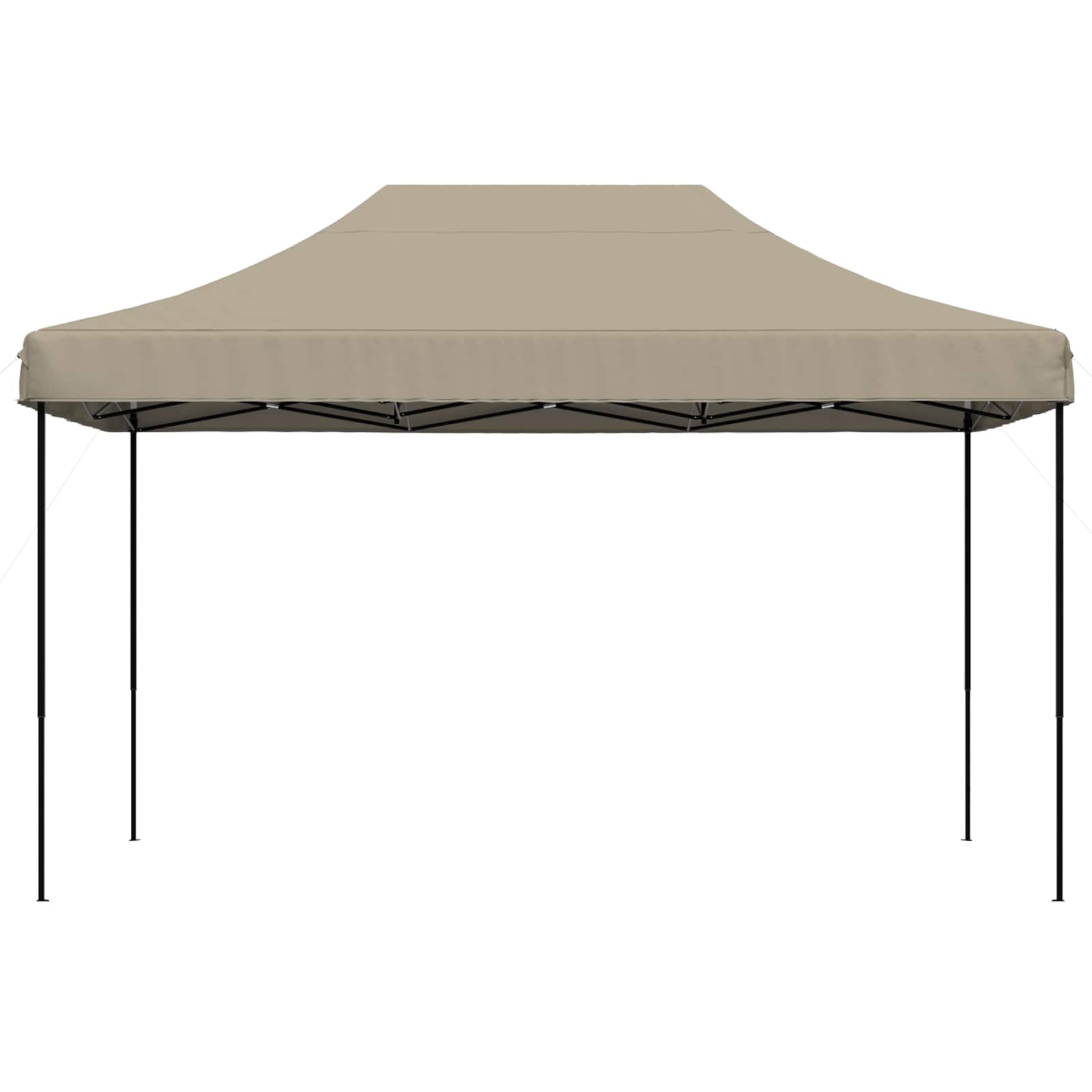 Party-Zelt Taupe 292 x 440 x 315 cm Oxford-Stoff