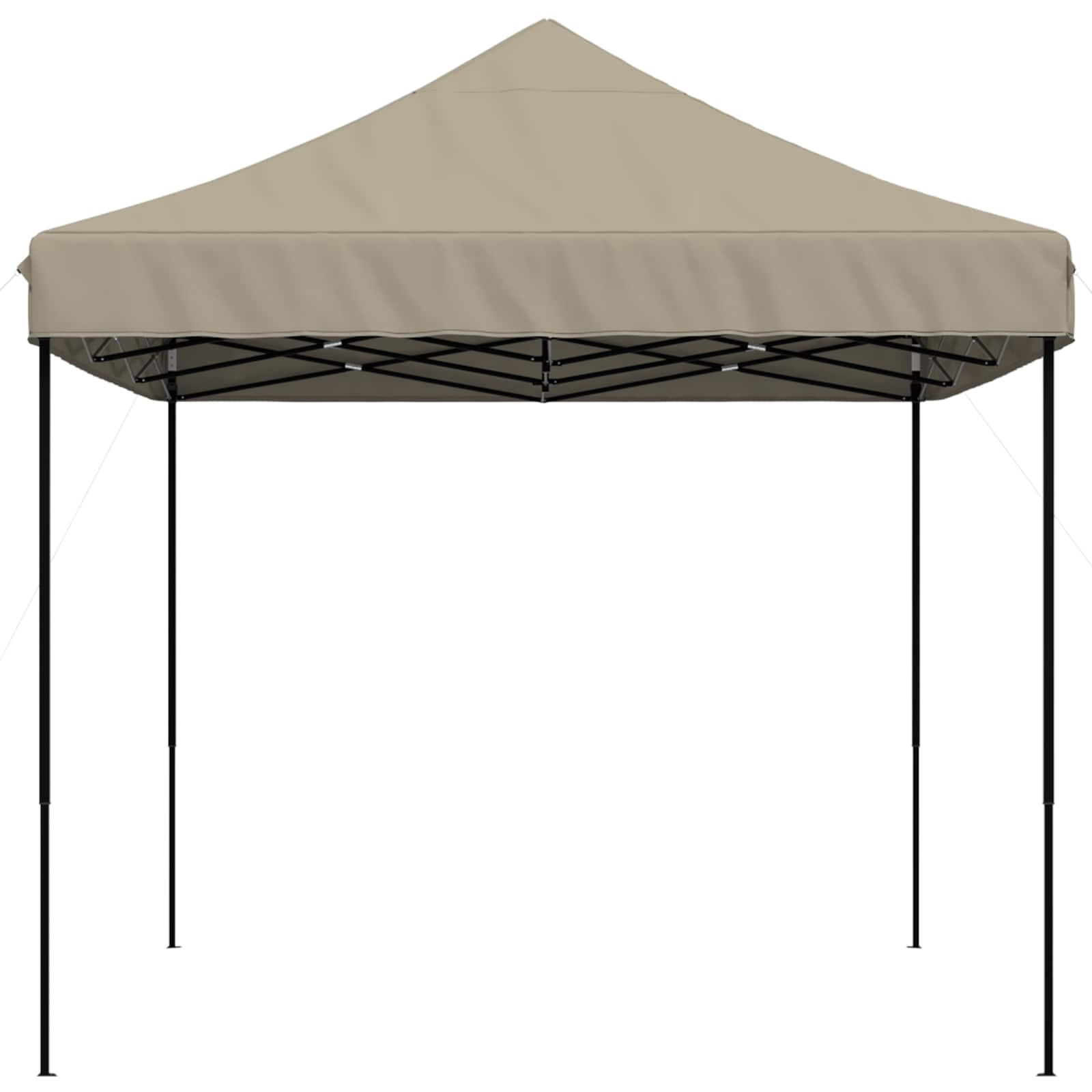 Party-Zelt Taupe 292 x 440 x 315 cm Oxford-Stoff