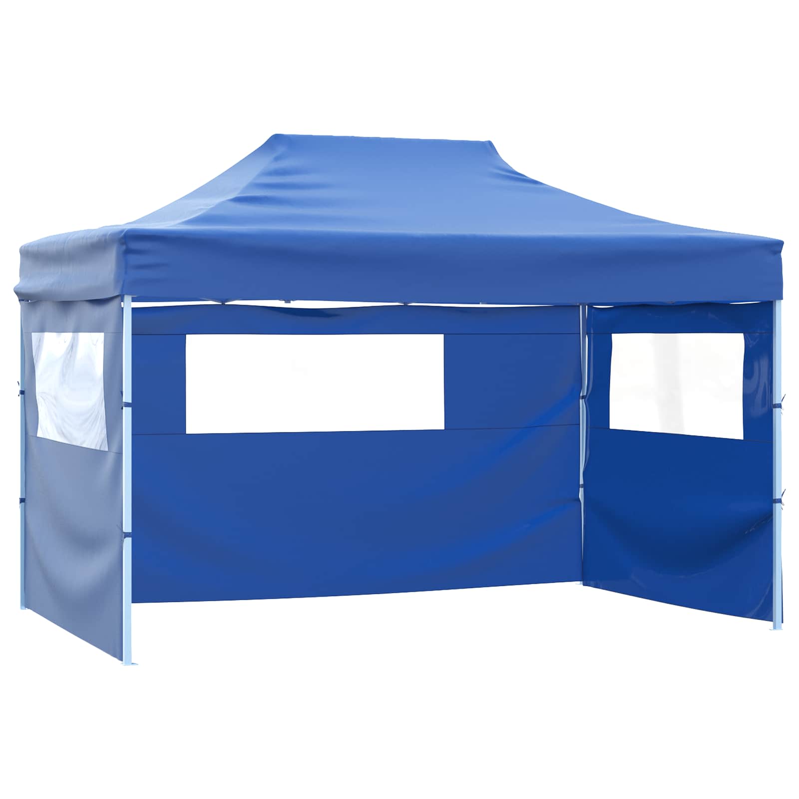 Party-Zelt Blau 291 x 431 x 315 cm Oxford-Stoff