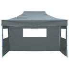 Party-Zelt Anthrazit 291 x 431 x 315 cm Oxford-Stoff