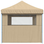 Party-Zelt Beige 292 x 440 x 315 cm Oxford-Stoff