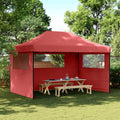 Party-Zelt Bordeauxrot 292 x 440 x 315 cm Oxford-Stoff