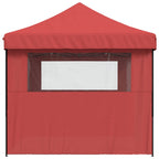 Party-Zelt Bordeauxrot 292 x 440 x 315 cm Oxford-Stoff