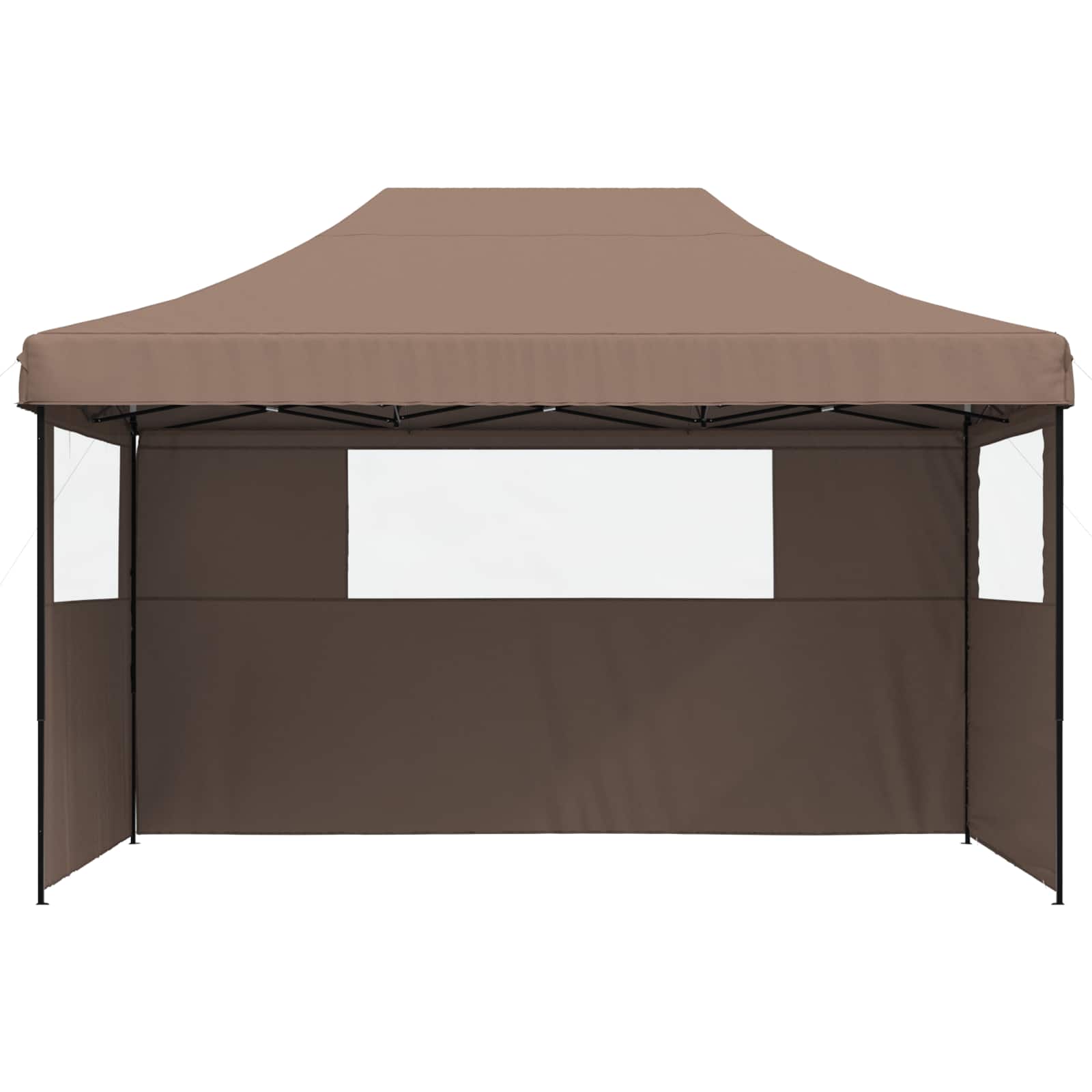 Party-Zelt Braun 292 x 440 x 315 cm Oxford-Stoff