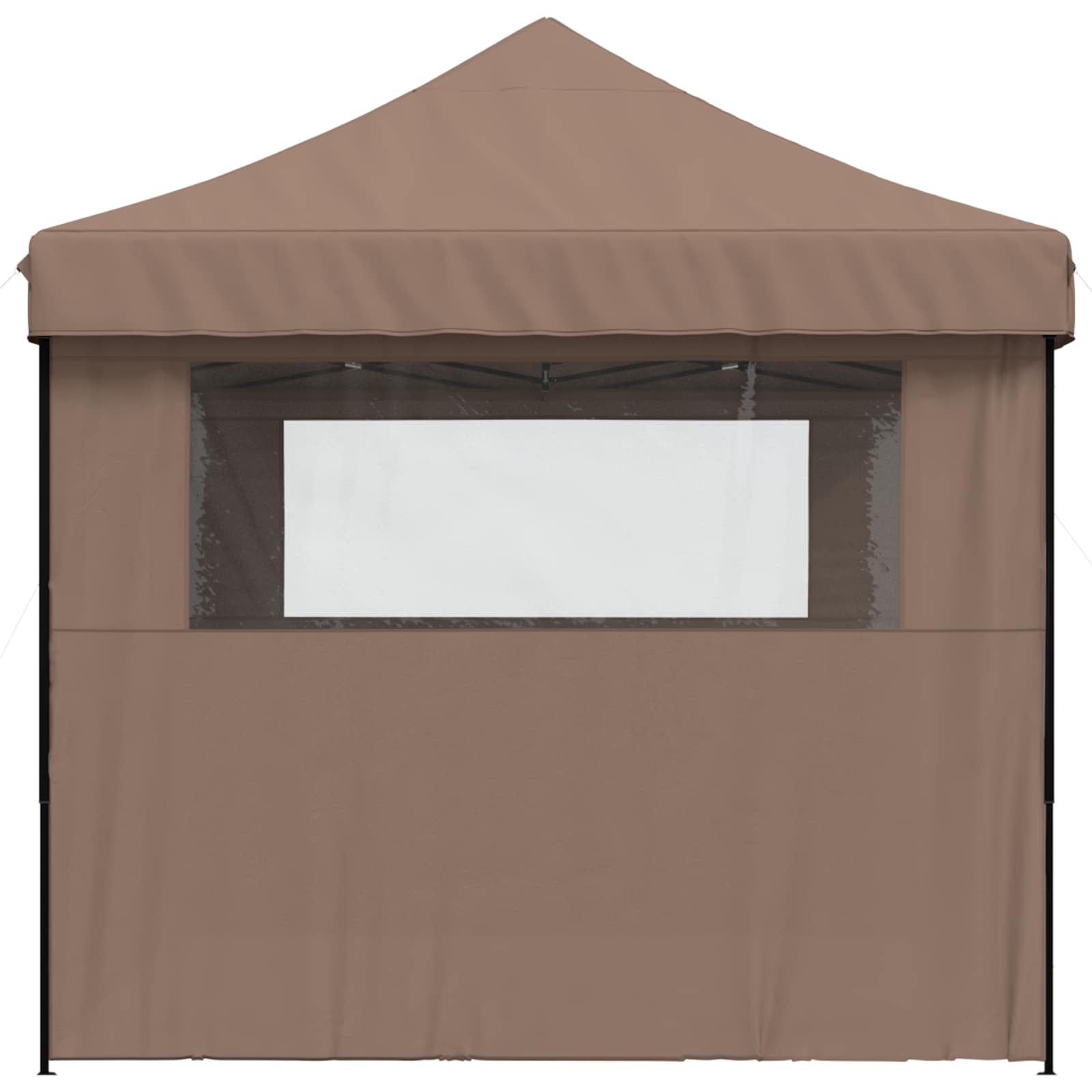 Party-Zelt Braun 292 x 440 x 315 cm Oxford-Stoff