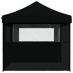 Party-Zelt Schwarz 292 x 440 x 315 cm Oxford-Stoff