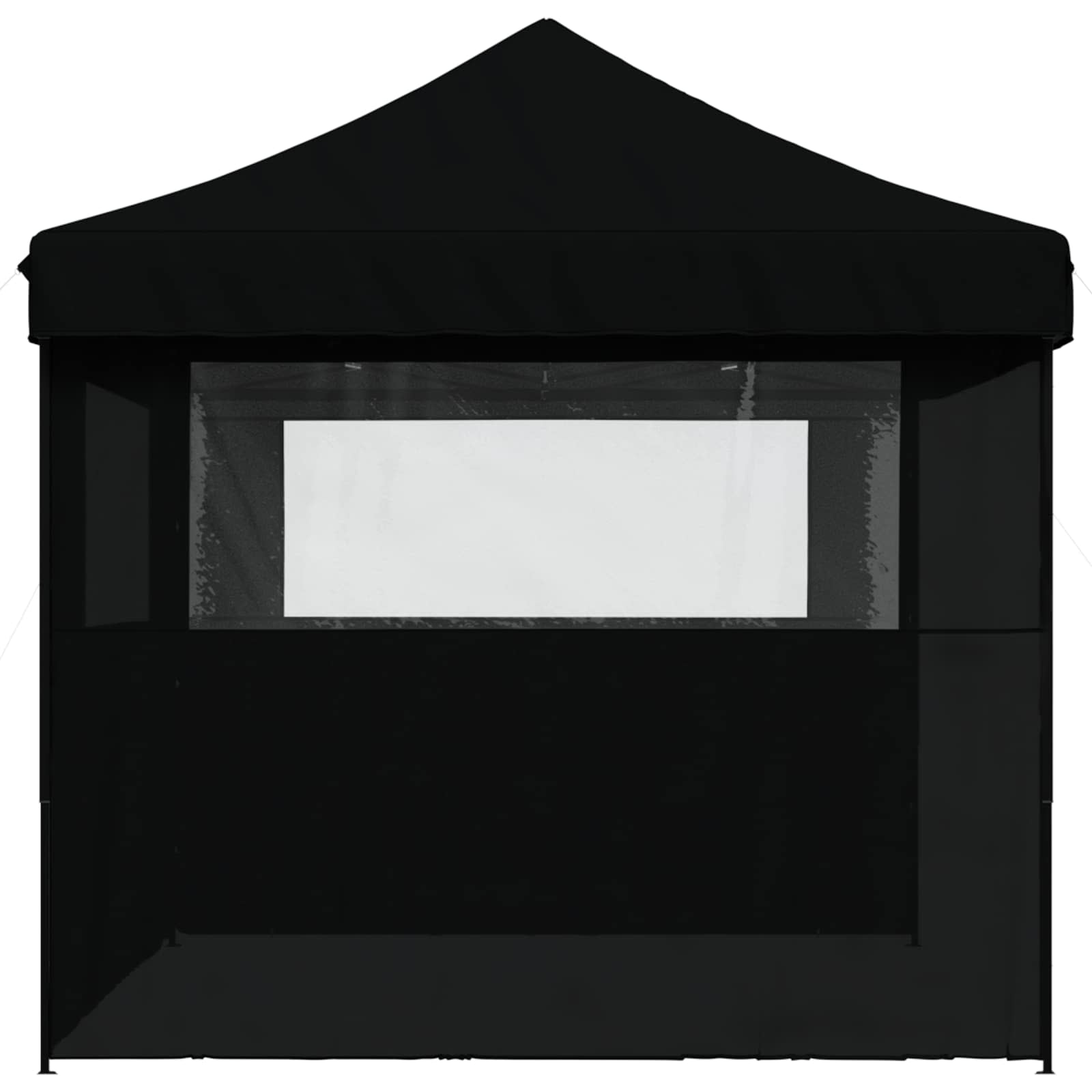 Party-Zelt Schwarz 292 x 440 x 315 cm Oxford-Stoff