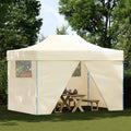 Party-Zelt Creme 291 x 431 x 315 cm Oxford-Stoff