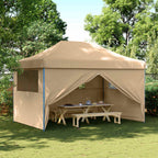 Party-Zelt Beige 292 x 440 x 315 cm Oxford-Stoff