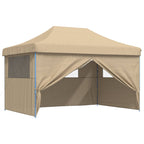 Party-Zelt Beige 292 x 440 x 315 cm Oxford-Stoff