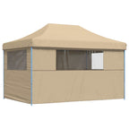 Party-Zelt Beige 292 x 440 x 315 cm Oxford-Stoff