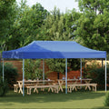 Party-Zelt Blau 291 x 580 x 315 cm Oxford-Stoff