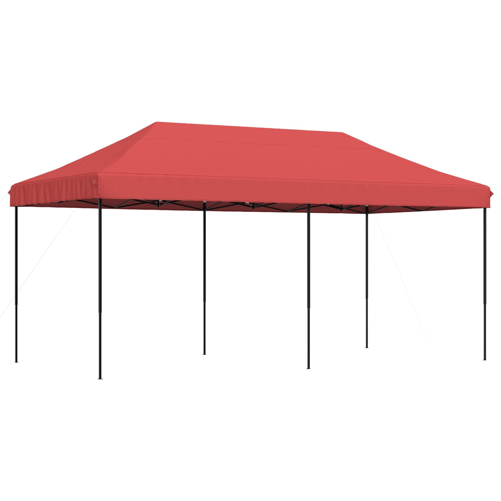 Party-Zelt Bordeauxrot 292 x 580 x 315 cm Oxford-Stoff