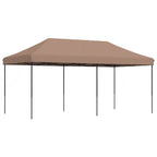 Party-Zelt Braun 292 x 580 x 315 cm Oxford-Stoff