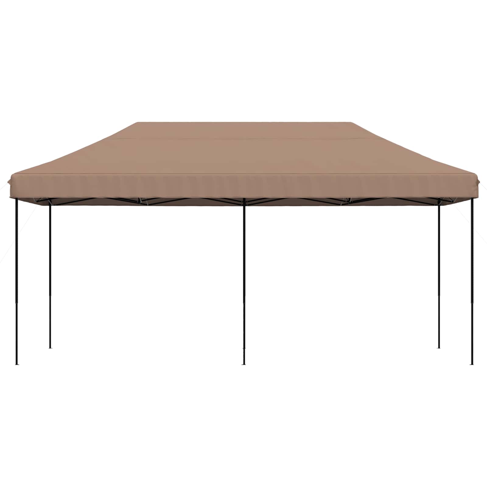 Party-Zelt Braun 292 x 580 x 315 cm Oxford-Stoff