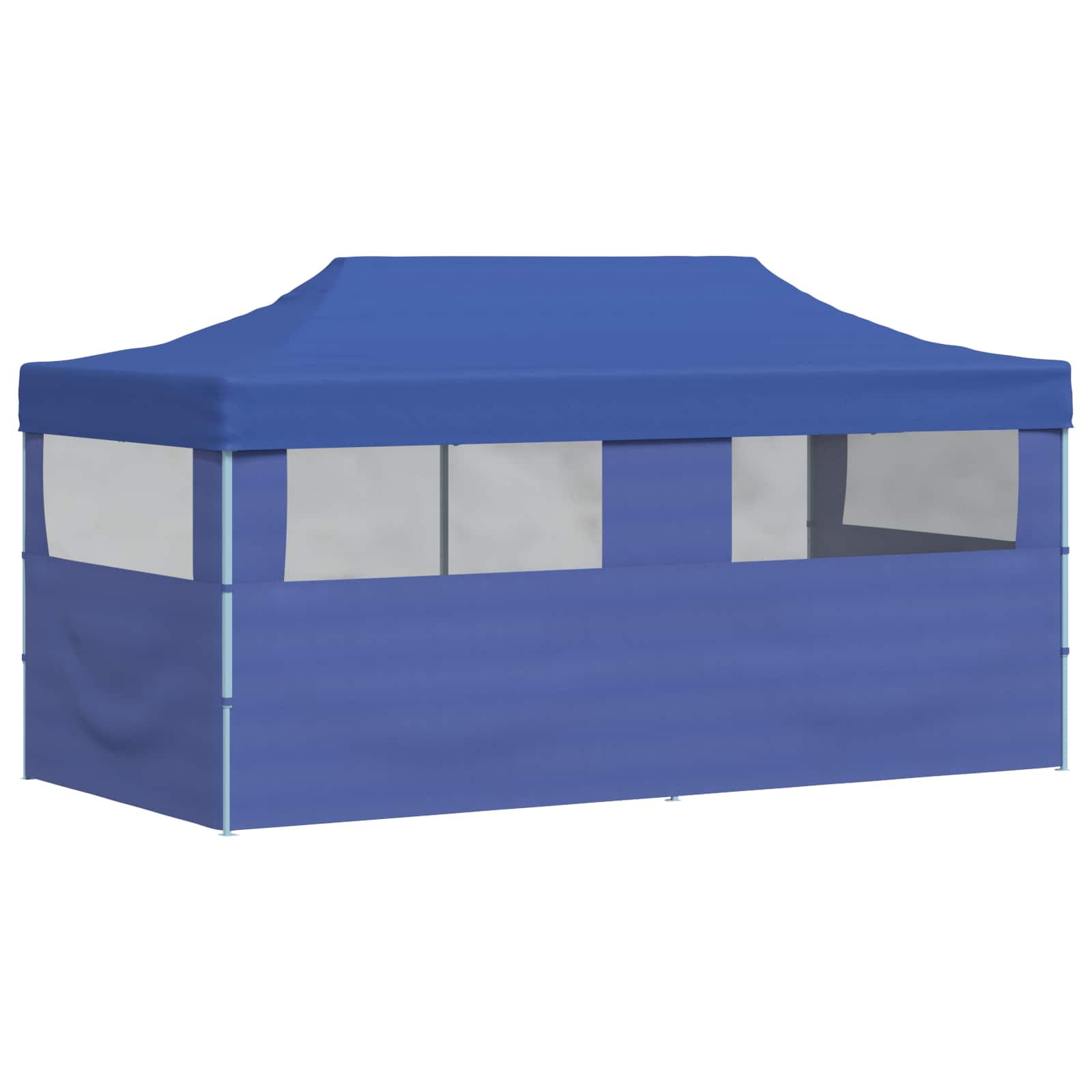 Party-Zelt Blau 291 x 580 x 315 cm Oxford-Stoff