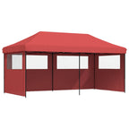 Party-Zelt Bordeauxrot 292 x 580 x 315 cm Oxford-Stoff