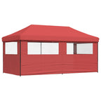 Party-Zelt Bordeauxrot 292 x 580 x 315 cm Oxford-Stoff